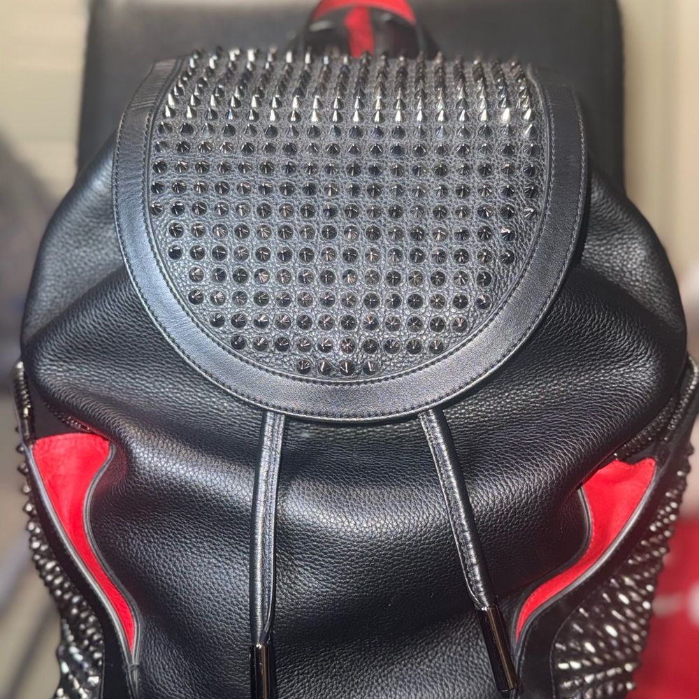 Men’s Christian Louboutin bookbag